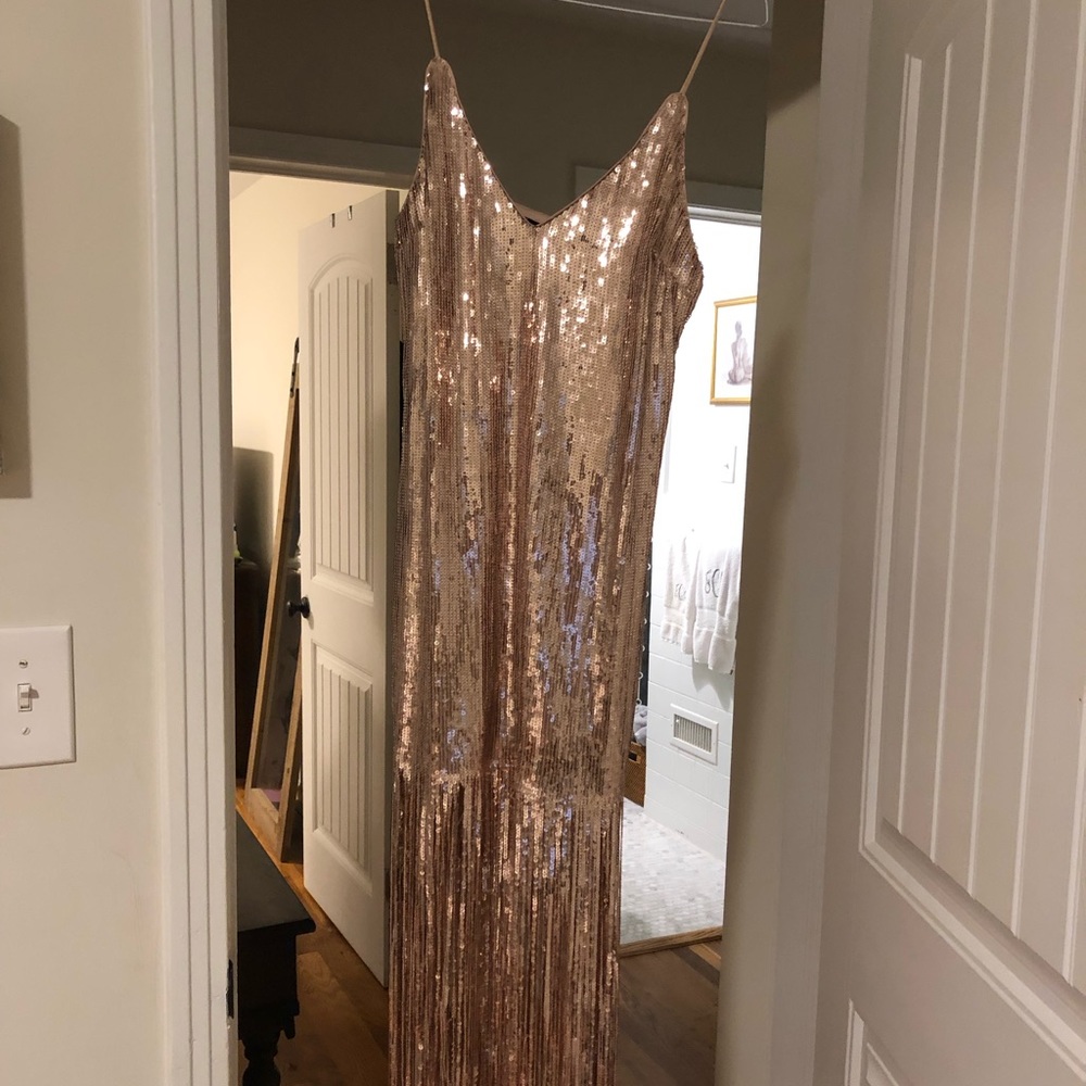 Sequin party Dress - great for 70’s or 20’s theme!